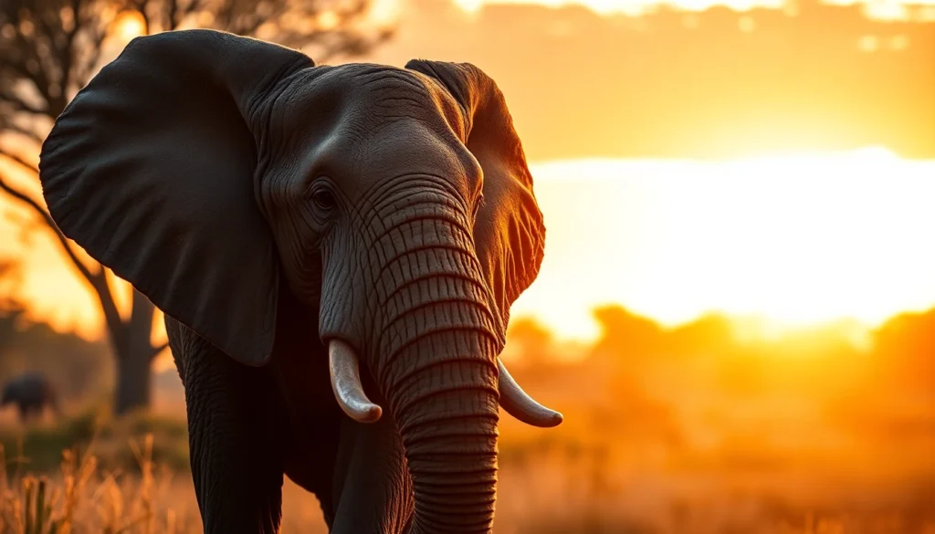 African Elephant — Wildlife Photo