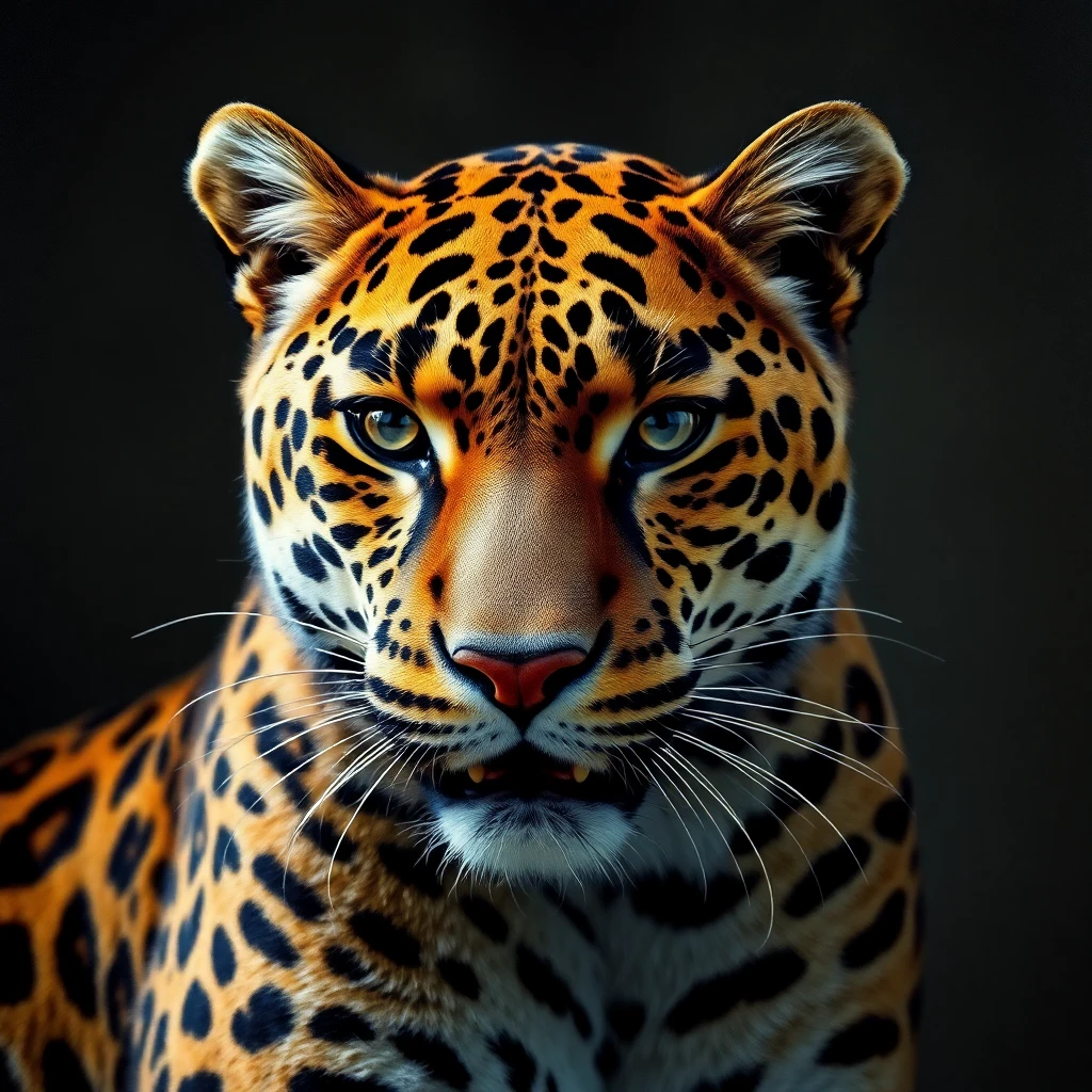 Amur Leopard — Oil Painting