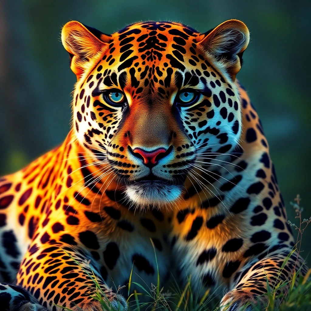 Amur Leopard — Digital Illustration