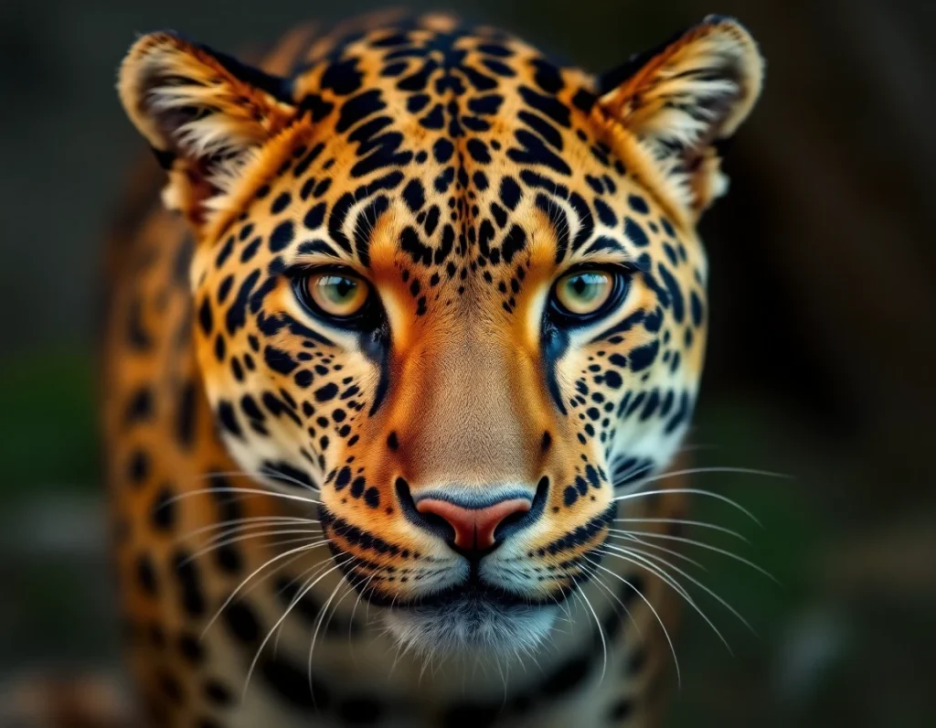 Amur Leopard close-up