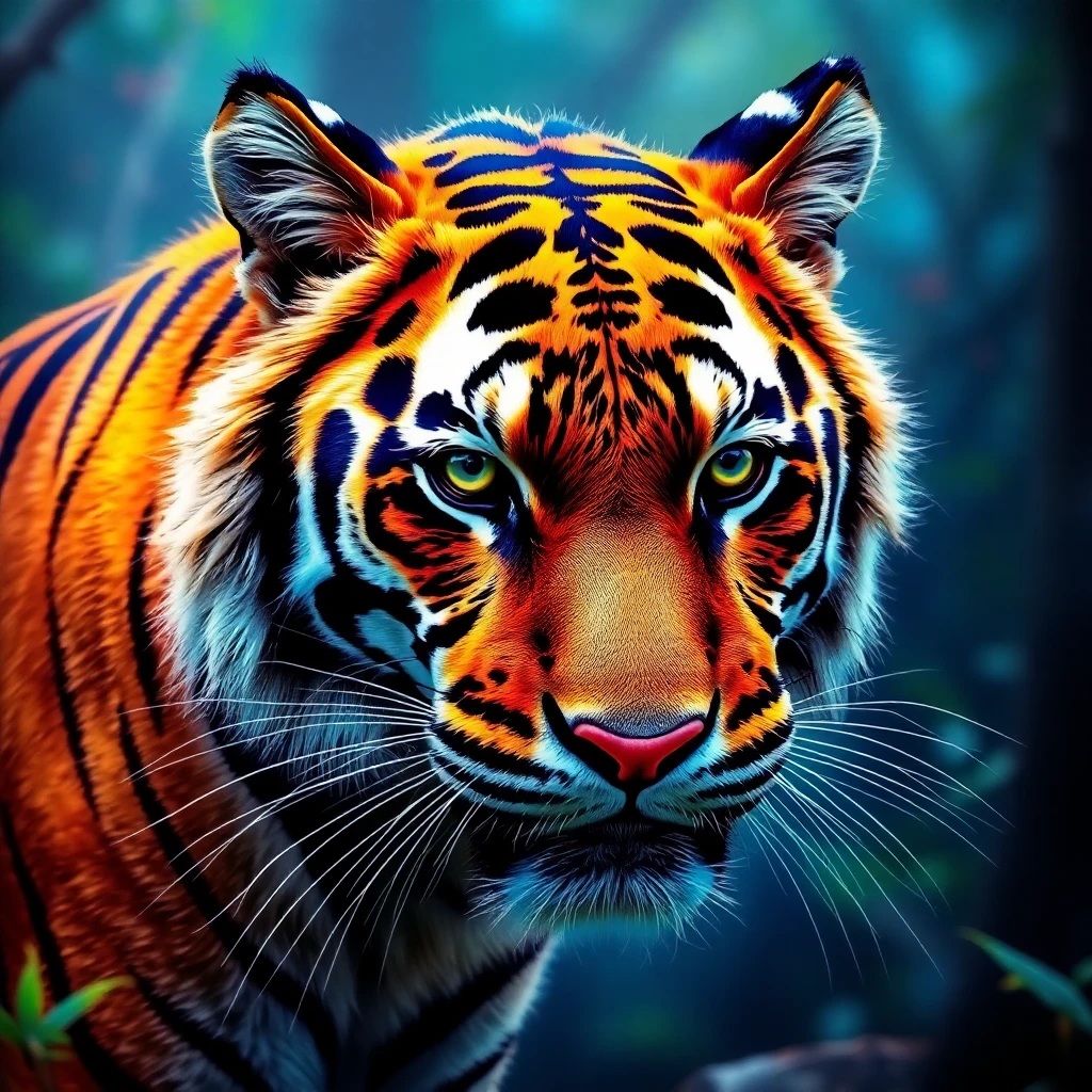 Bengal Tiger — Digital Illustration