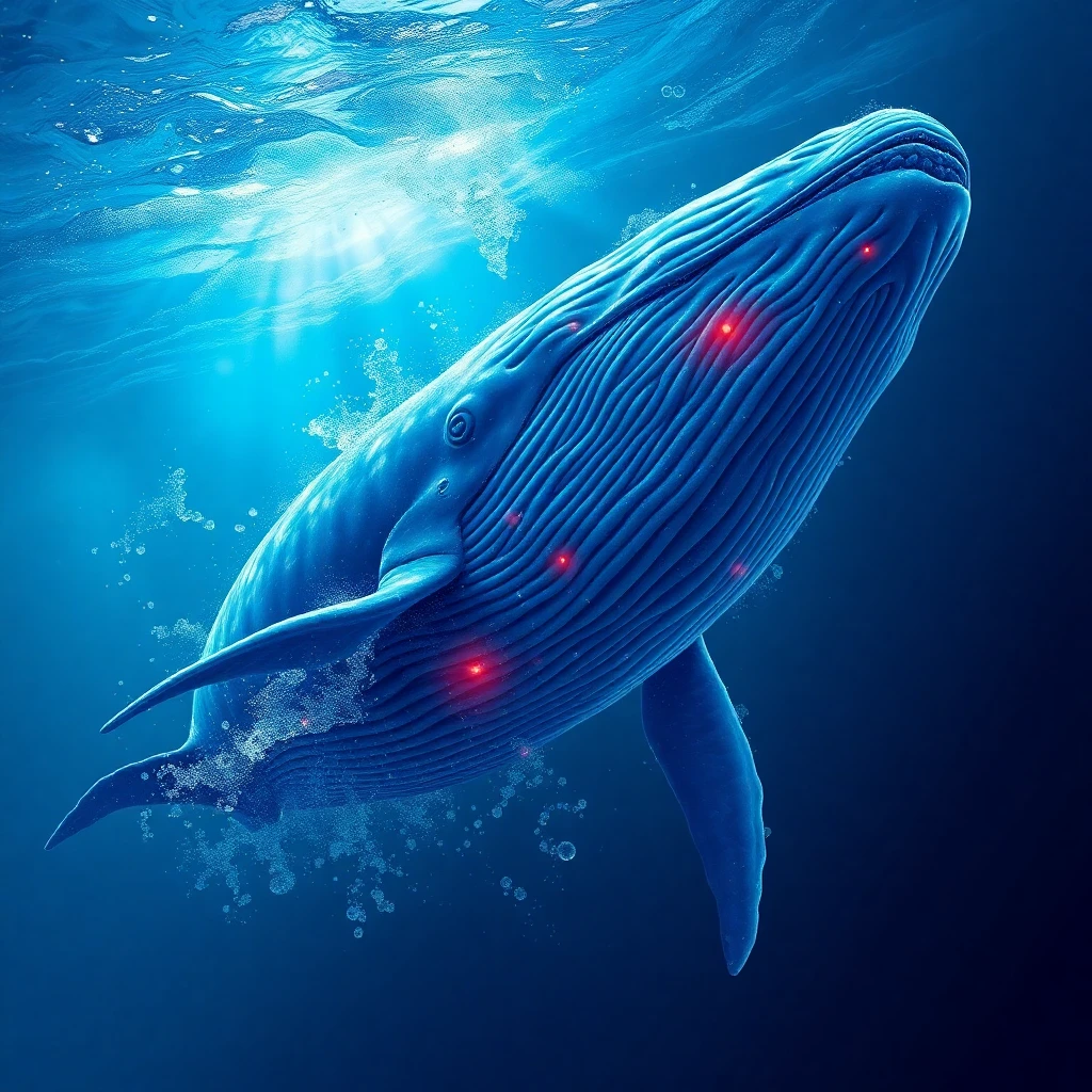 Blue Whale — Digital Illustration