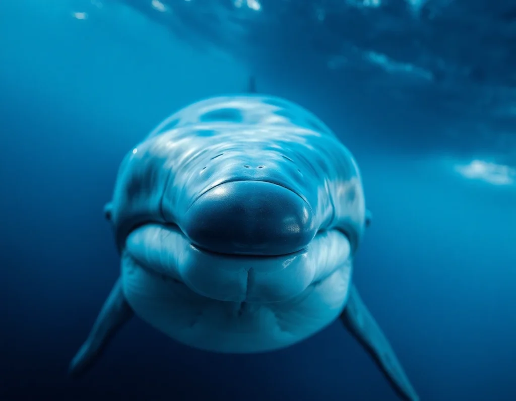 Blue Whale close-up