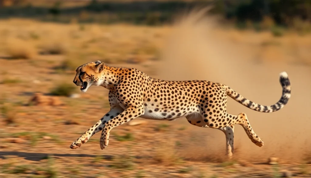 Cheetah — Action Shot