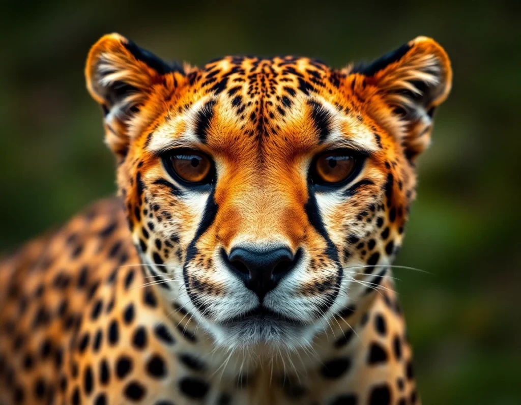 Cheetah — Close-Up Portrait