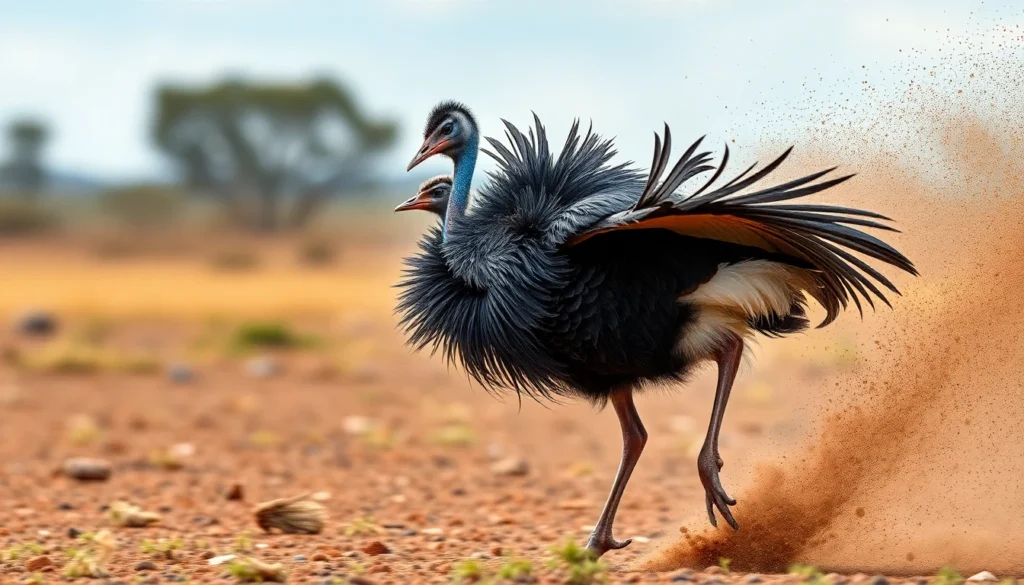 Emu — Action Shot