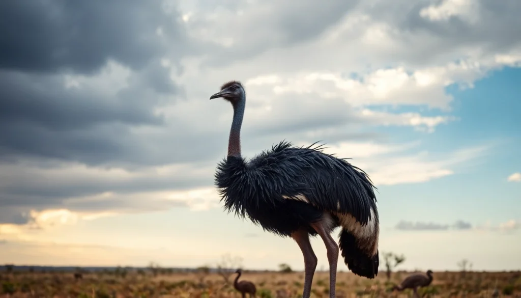 Emu — Habitat Scene