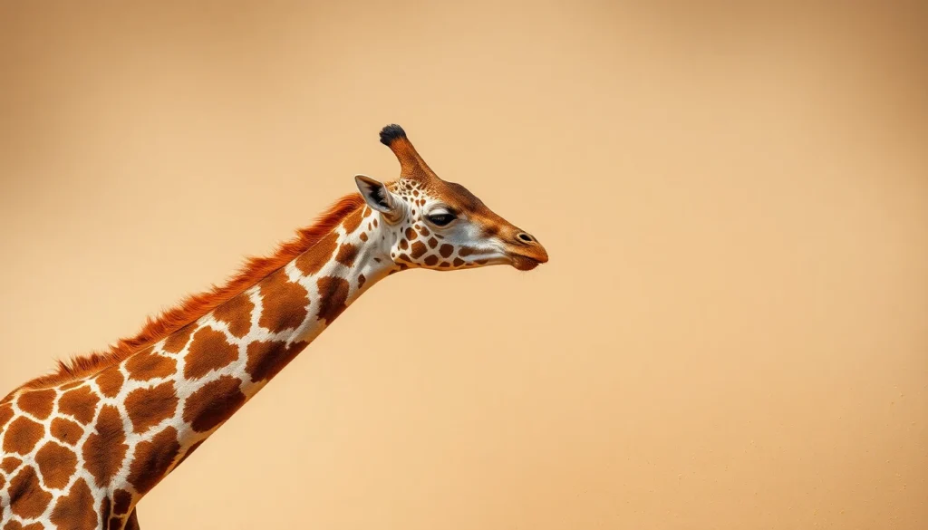 Giraffe — Action Shot