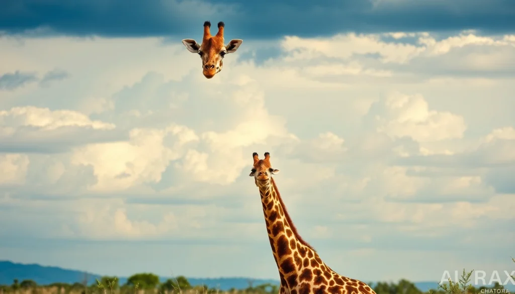 Giraffe — Habitat Scene