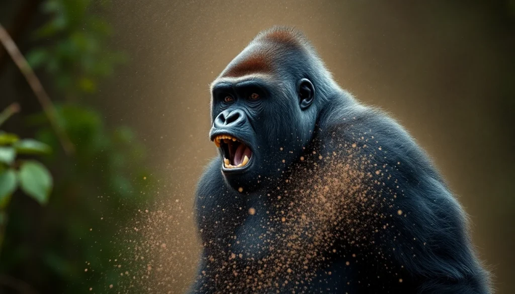 Gorilla — Action Shot