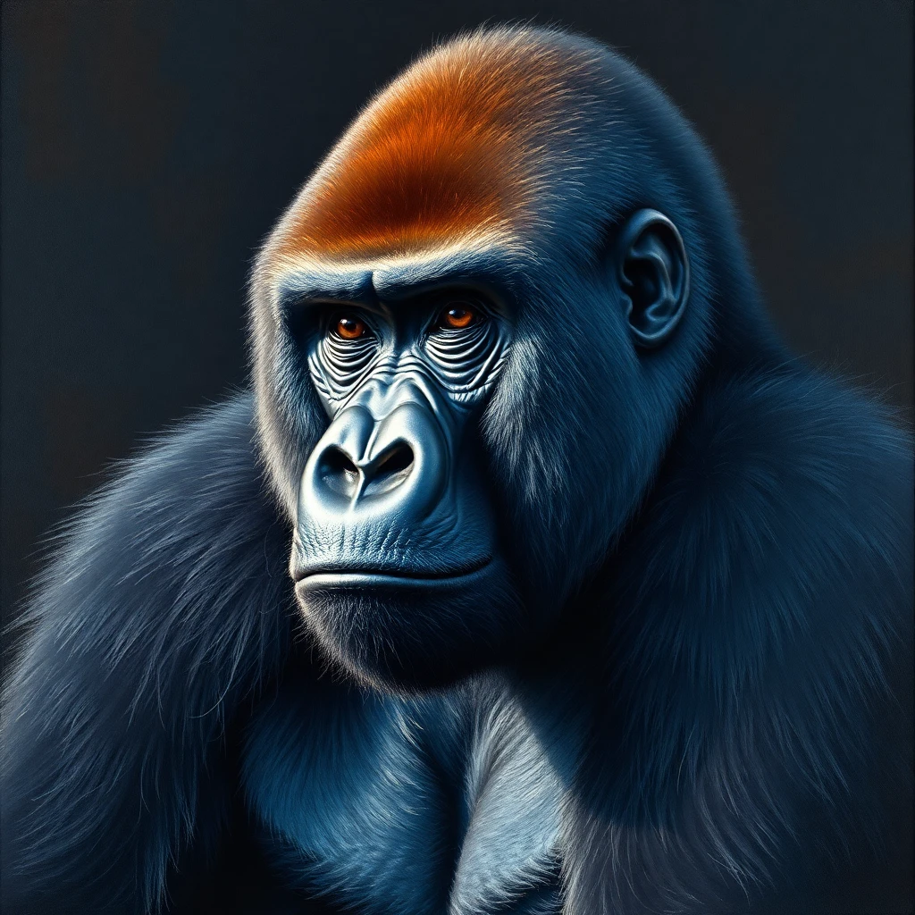 Gorilla — Oil Painting