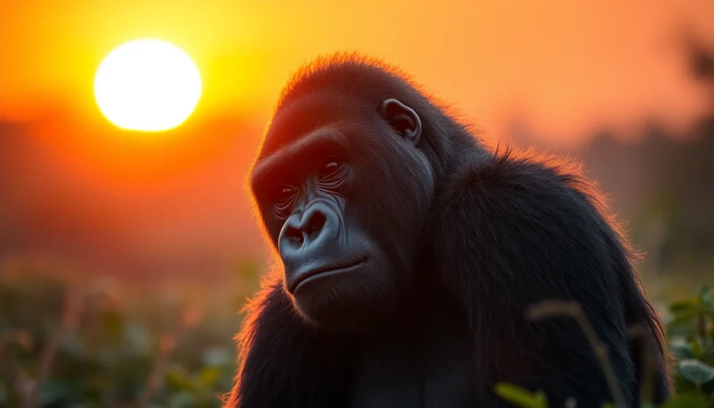 Gorilla — Wildlife Photo