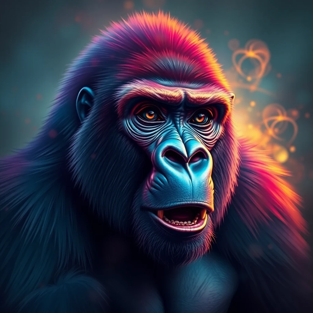Gorilla — Digital Illustration