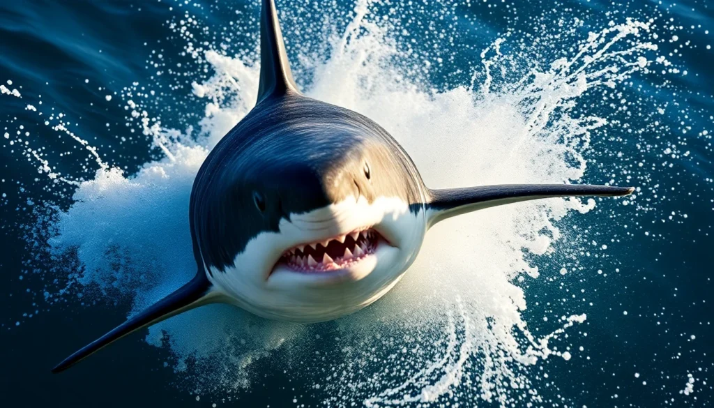 Great White Shark — Action Shot