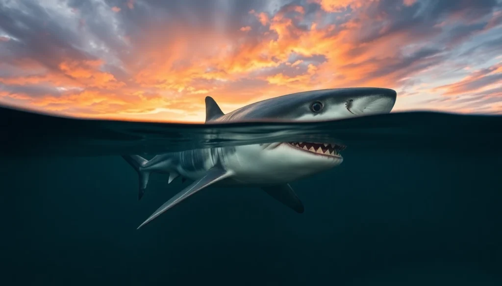 Great White Shark — Habitat Scene