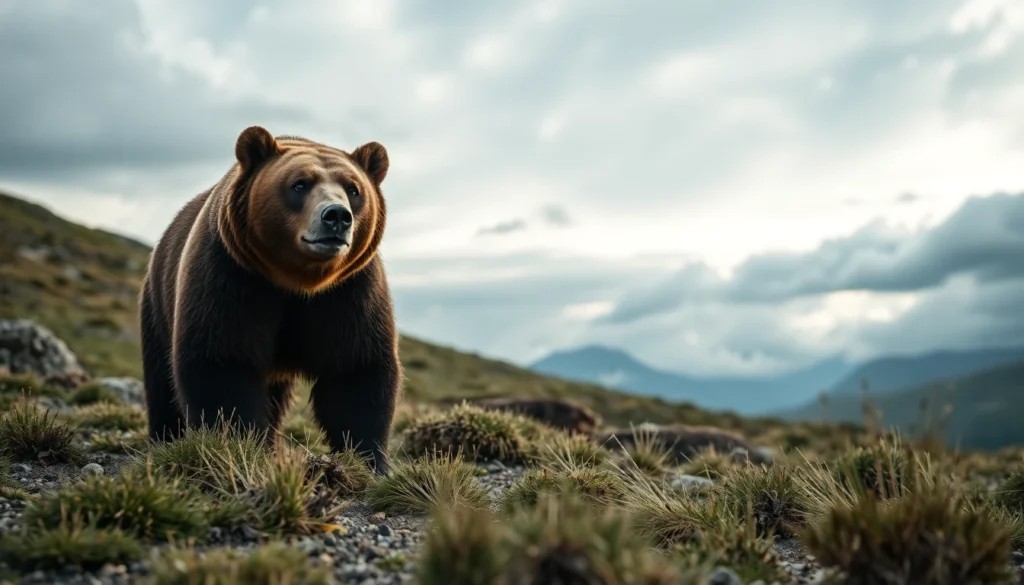 Grizzly Bear — Habitat Scene