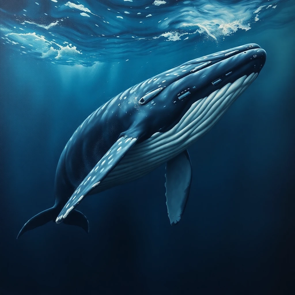 Humpback Whale — Oil Painting