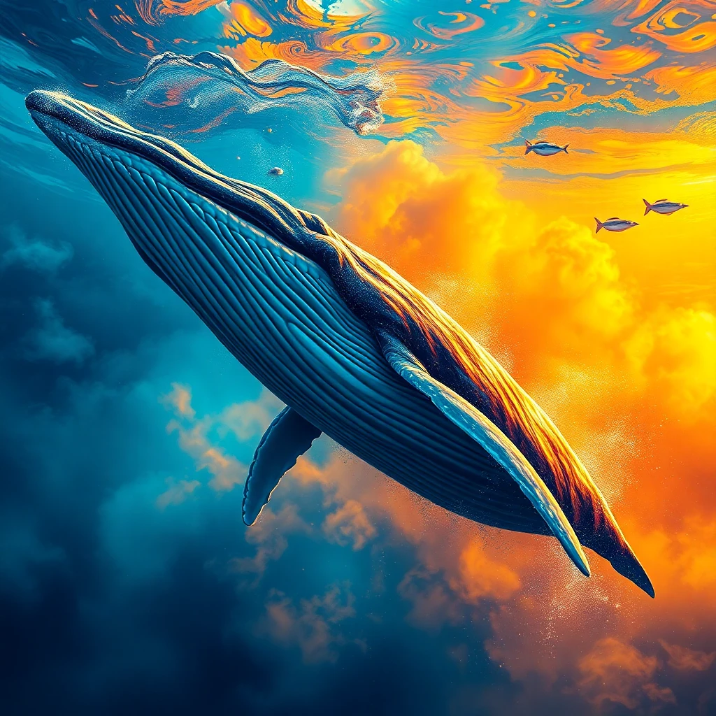 Humpback Whale — Digital Illustration