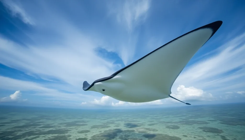 Manta Ray — Habitat Scene