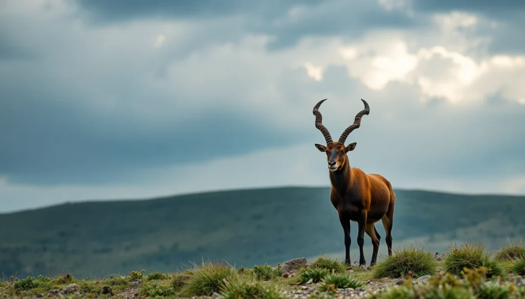 Markhor — Habitat Scene