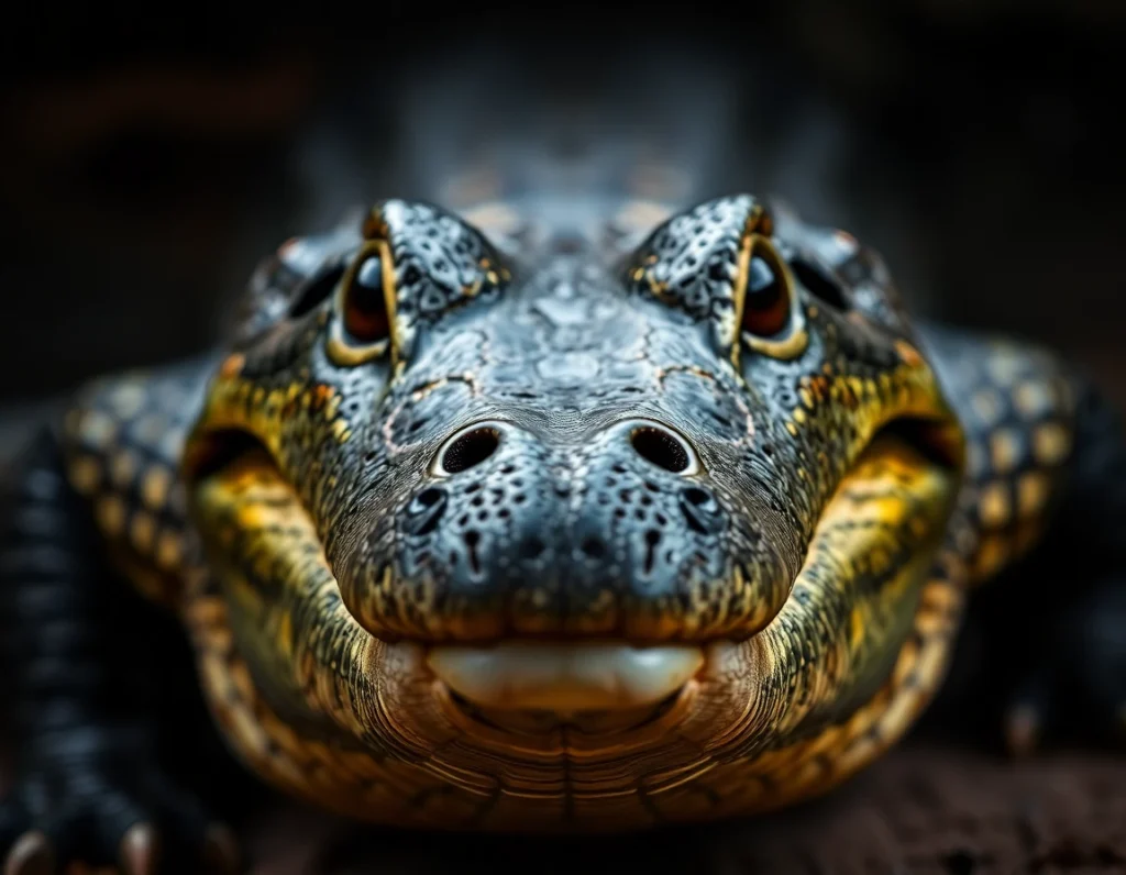 Nile Crocodile close-up