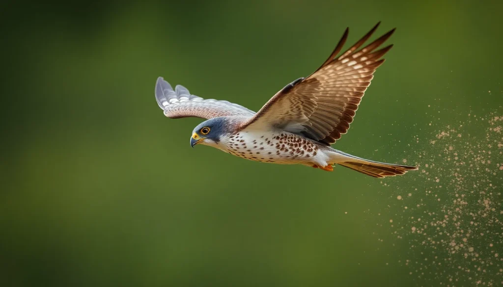 Peregrine Falcon — Action Shot
