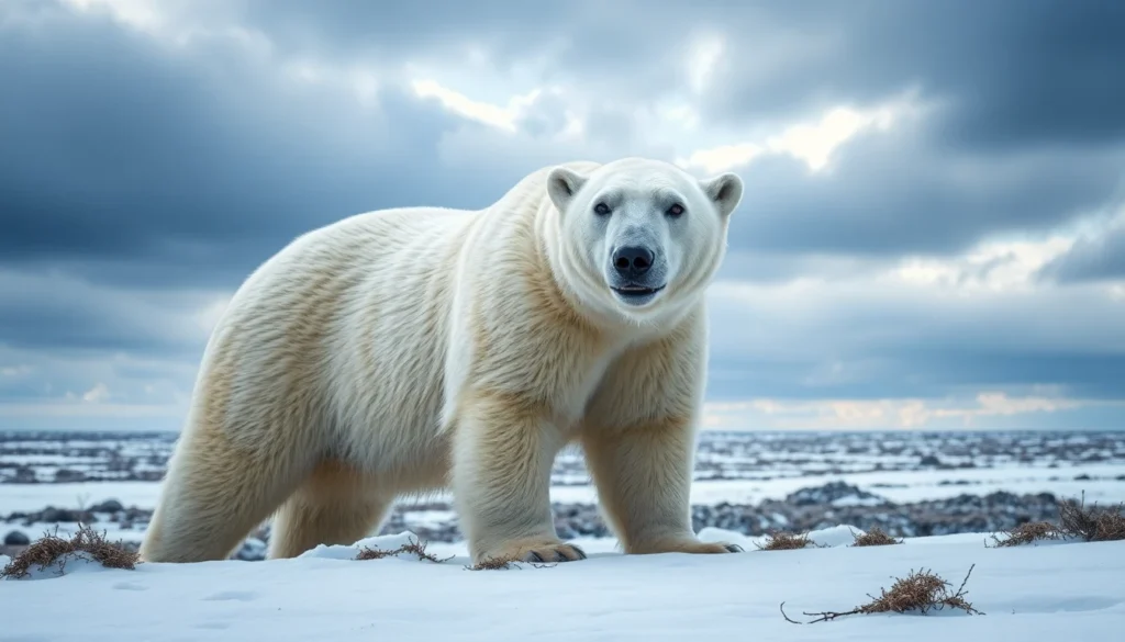 Polar Bear — Habitat Scene
