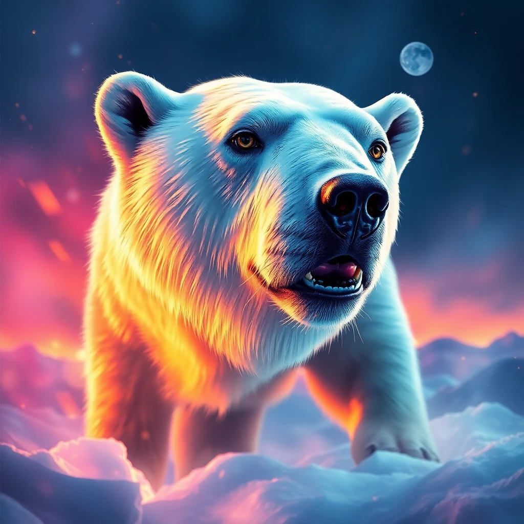 Polar Bear — Digital Illustration