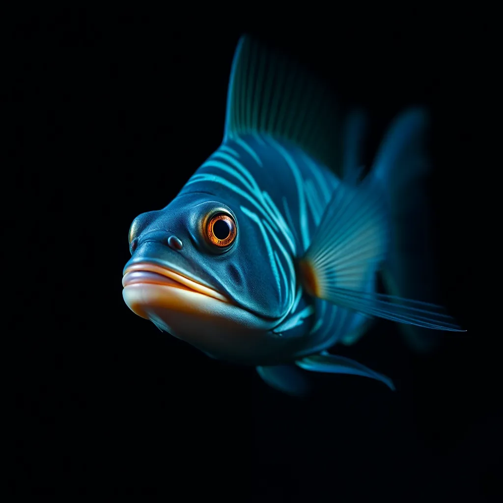 Angelfish close-up