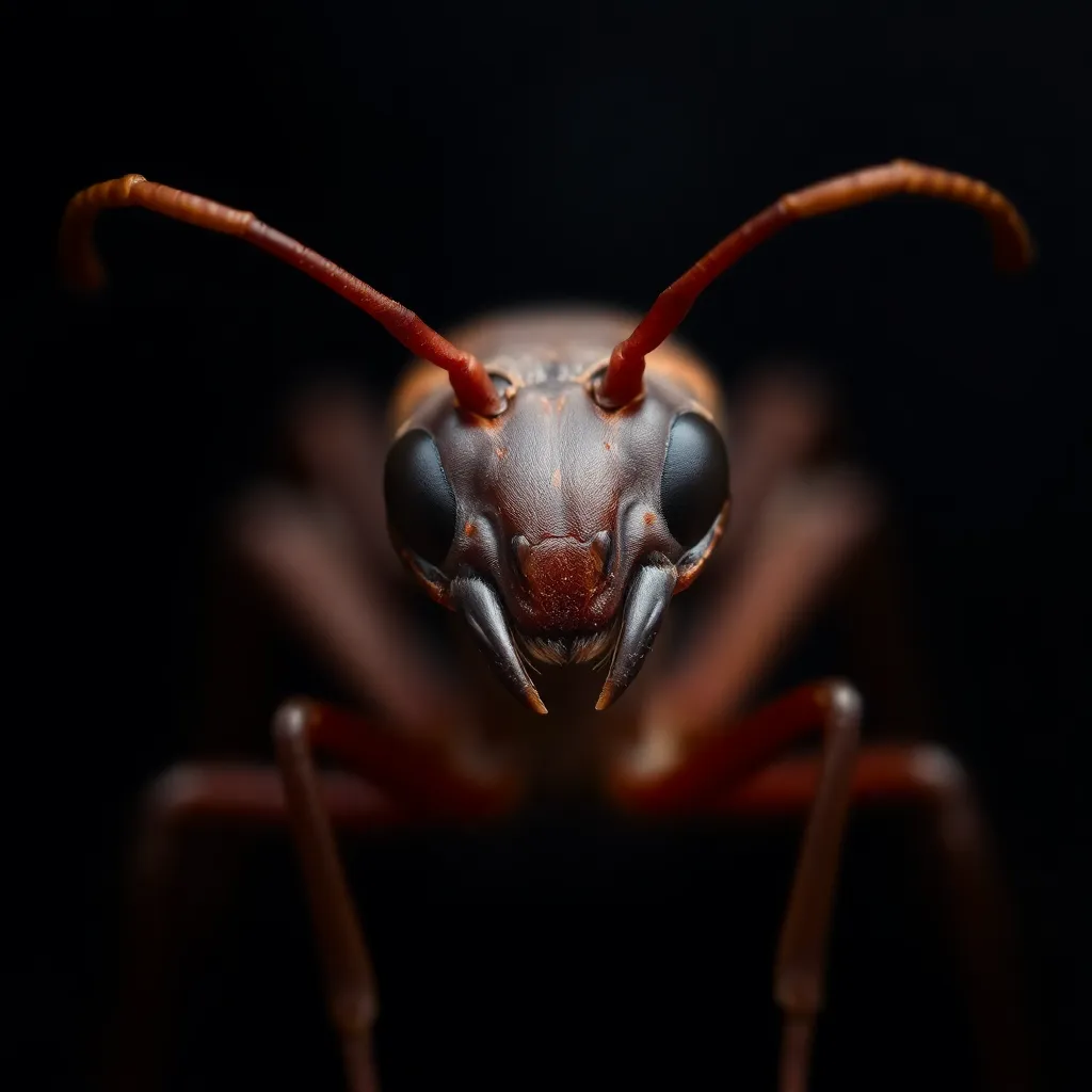 Ant close-up