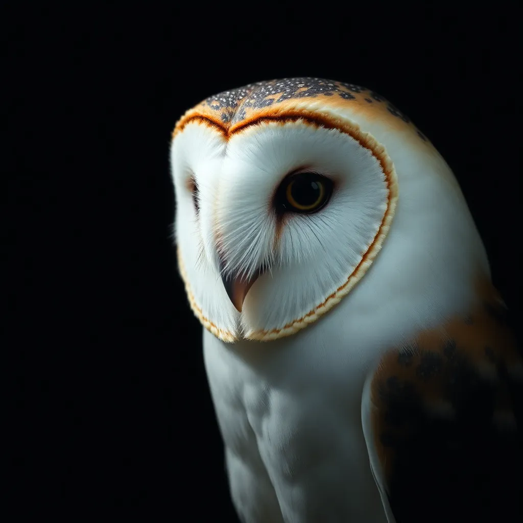 Barn Owl close-up