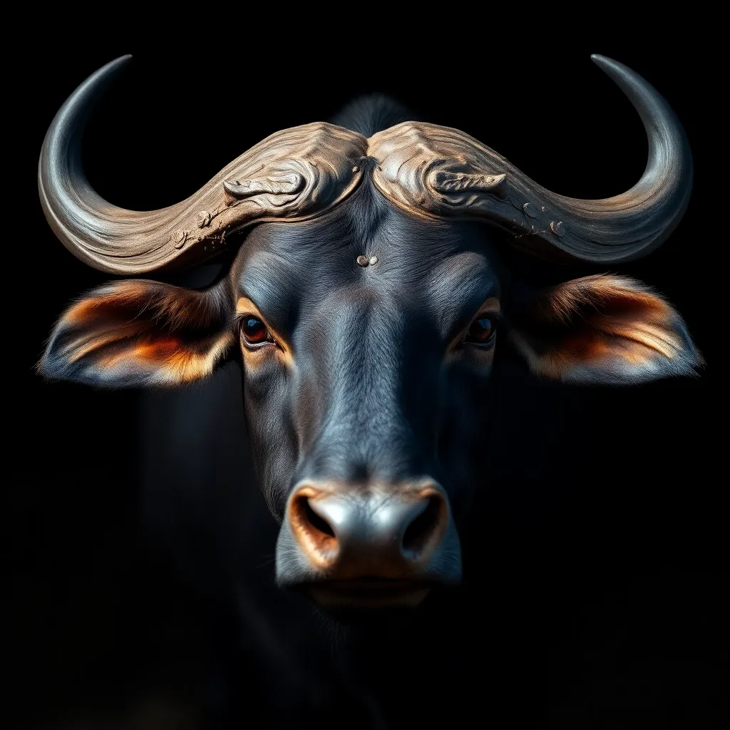 Buffalo close-up