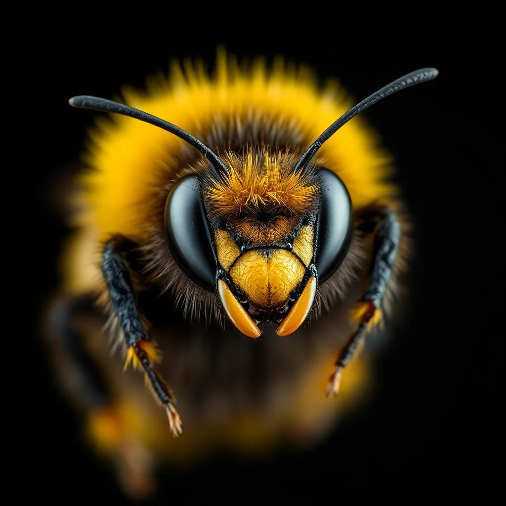 Bumblebee close-up