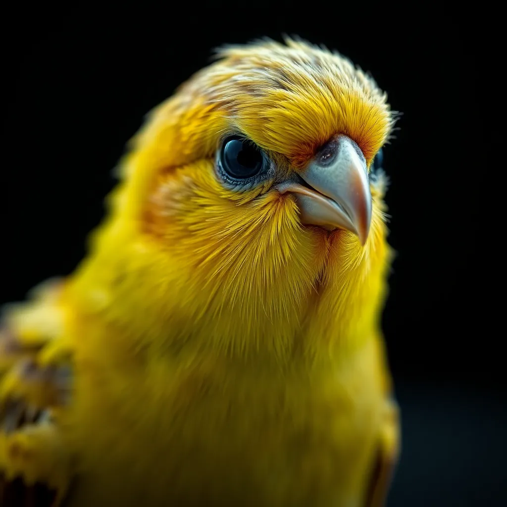 Canary close-up