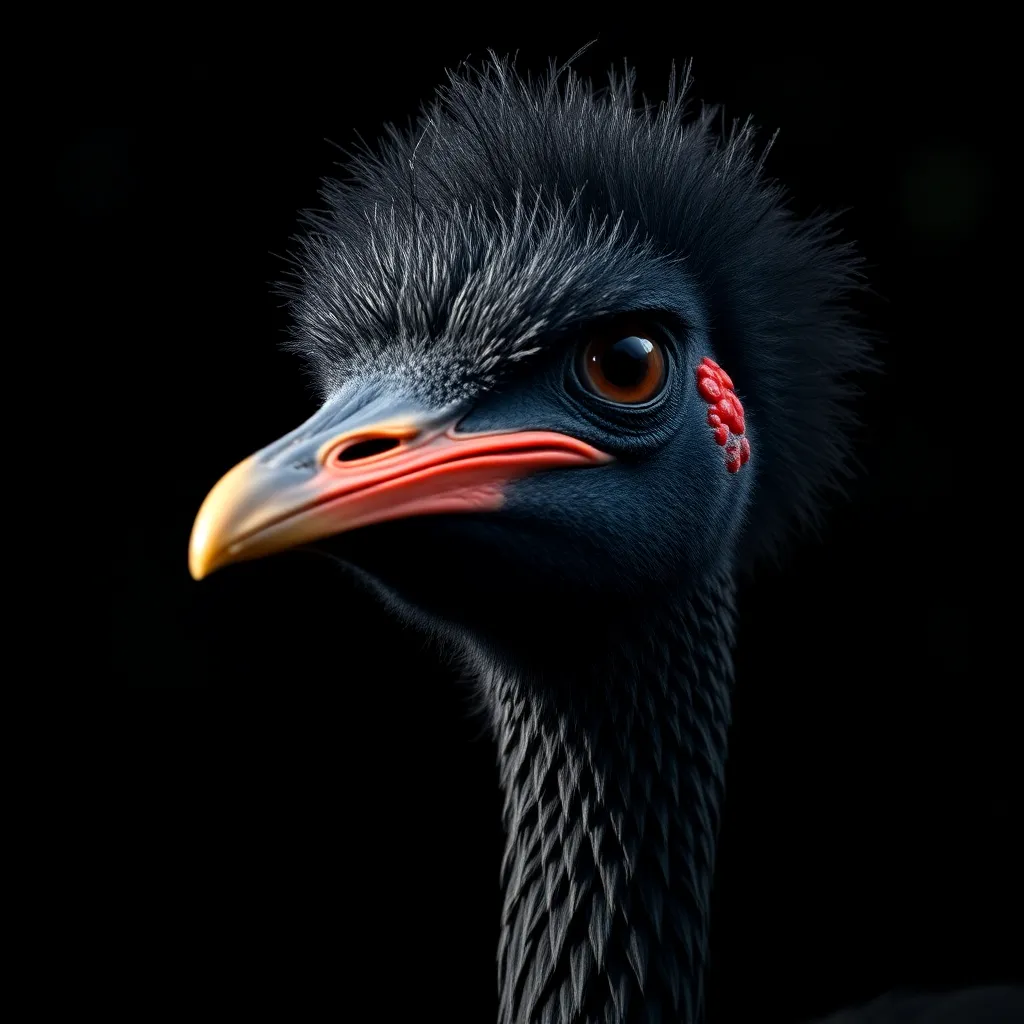 Cassowary close-up