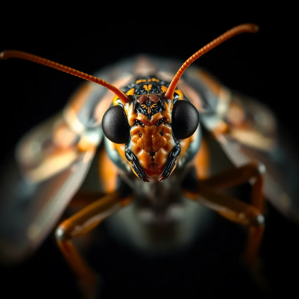 Cicada close-up