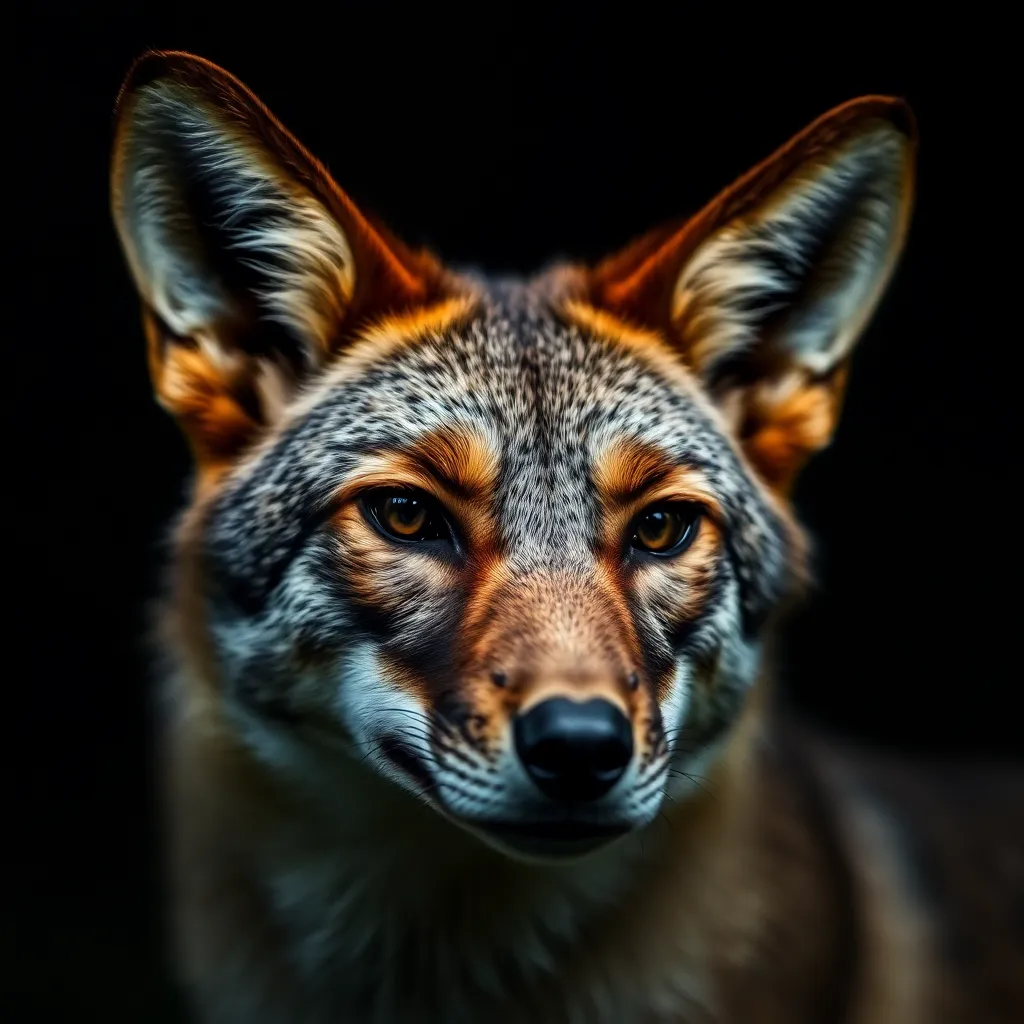 Coyote close-up