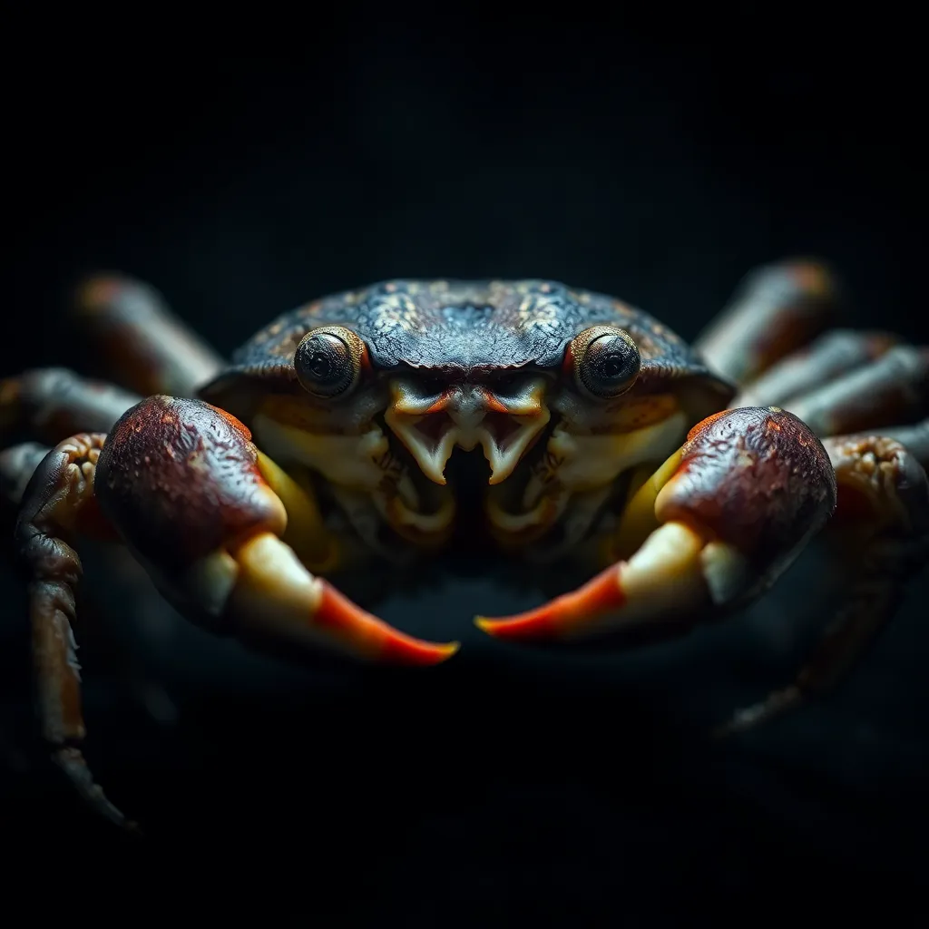 Crab close-up