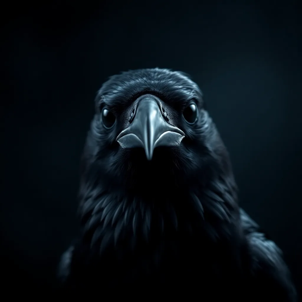 Crow close-up
