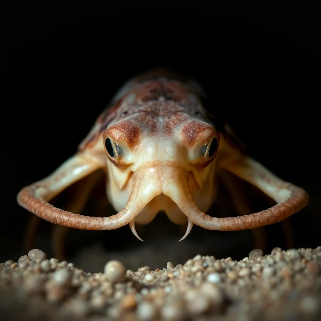 Cuttlefish close-up