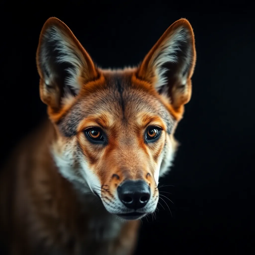 Dingo close-up