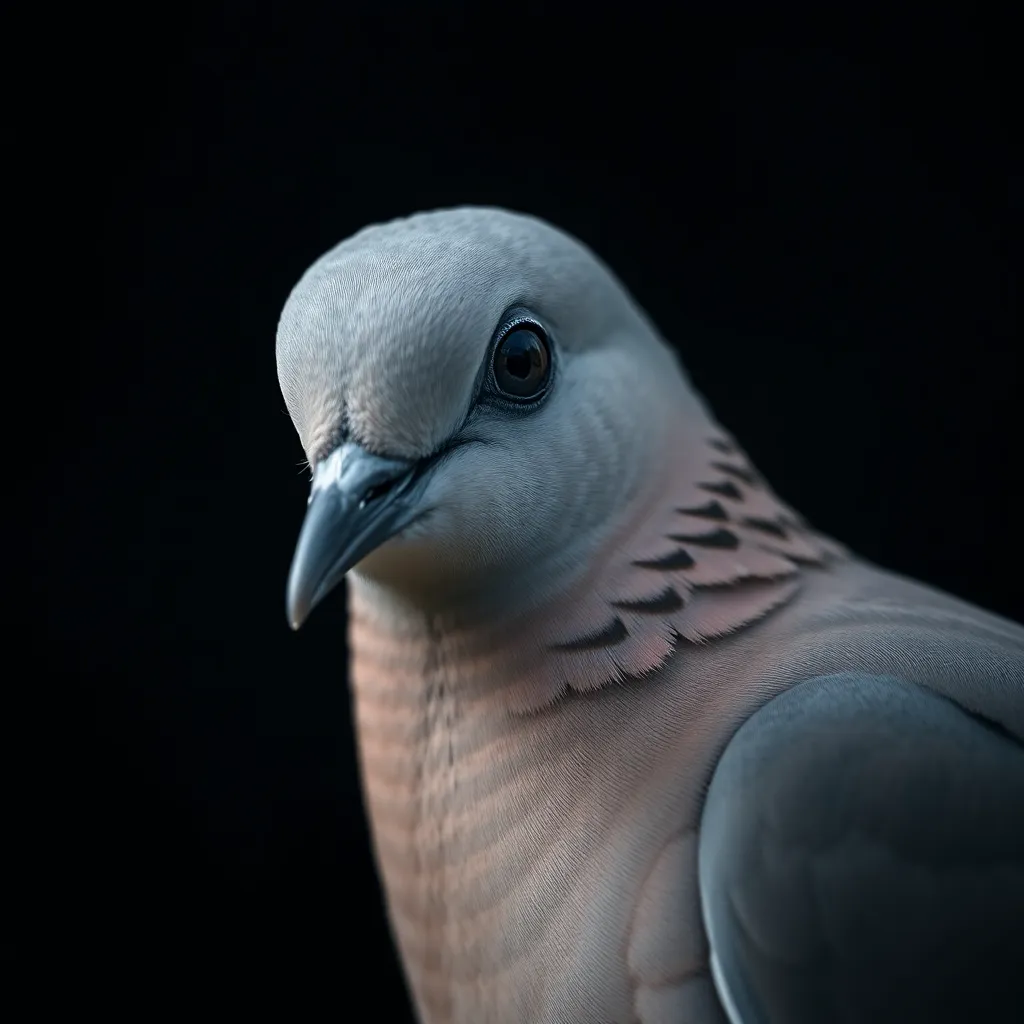 Dove close-up