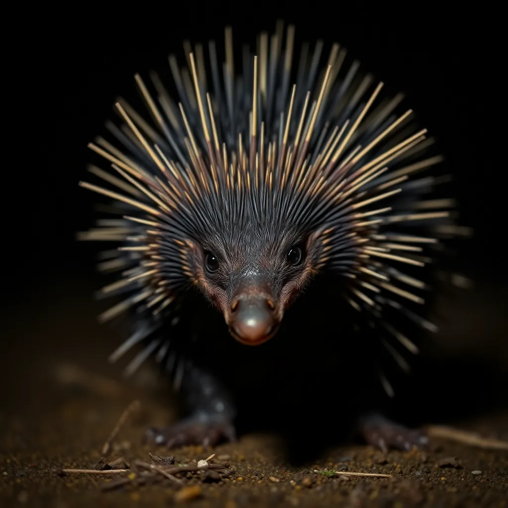 Echidna close-up