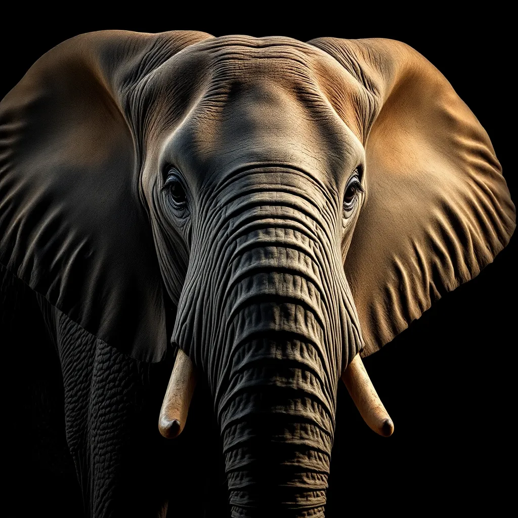 Elephant close-up