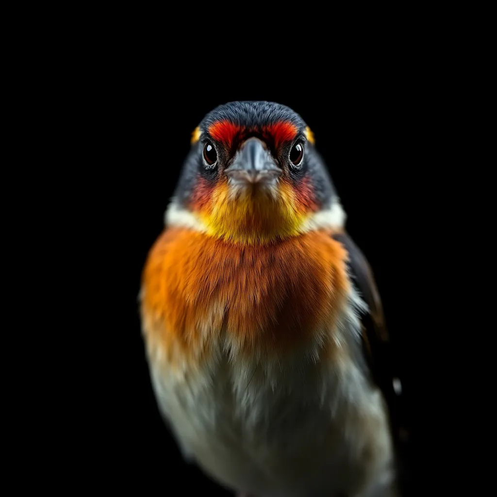 Finch close-up