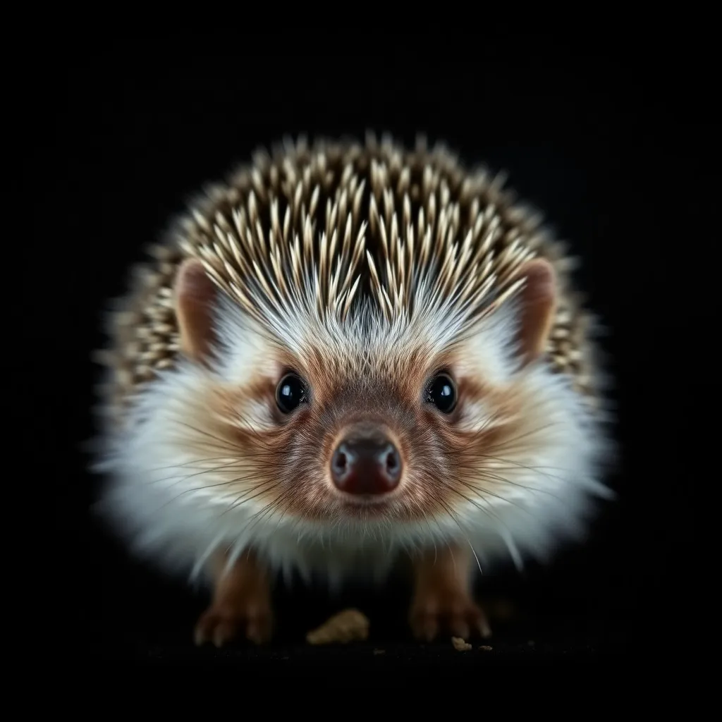 Hedgehog close-up