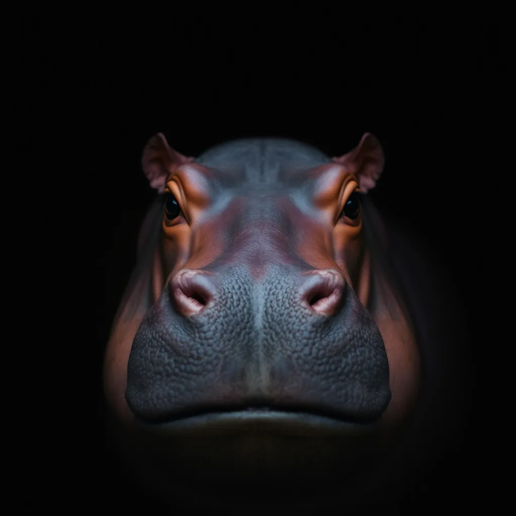 Hippopotamus close-up