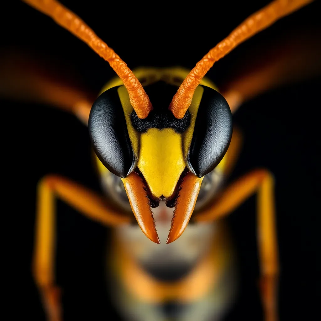 Hornet close-up