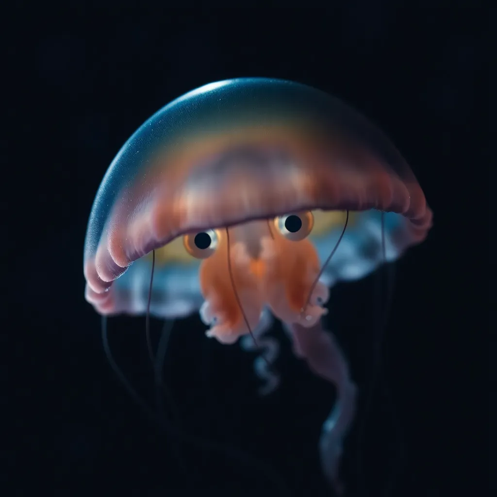 Jellyfish close-up