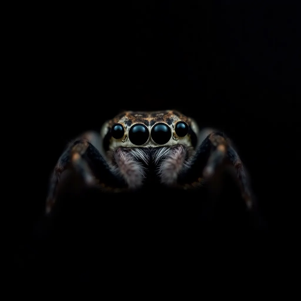 Jumping Spider close-up
